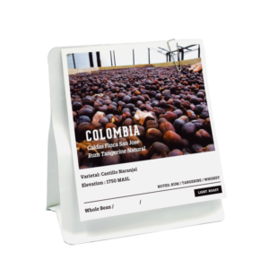 Colombia Caldas Finca San Jose Estate Rum Tangerine Natural -New